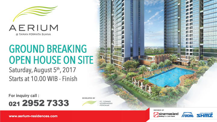 Sinar Mas Land Aerium Ground Breaking Open House On Site